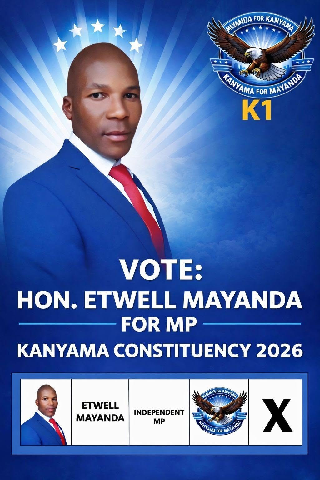 Portrait of Etwell Mayanda