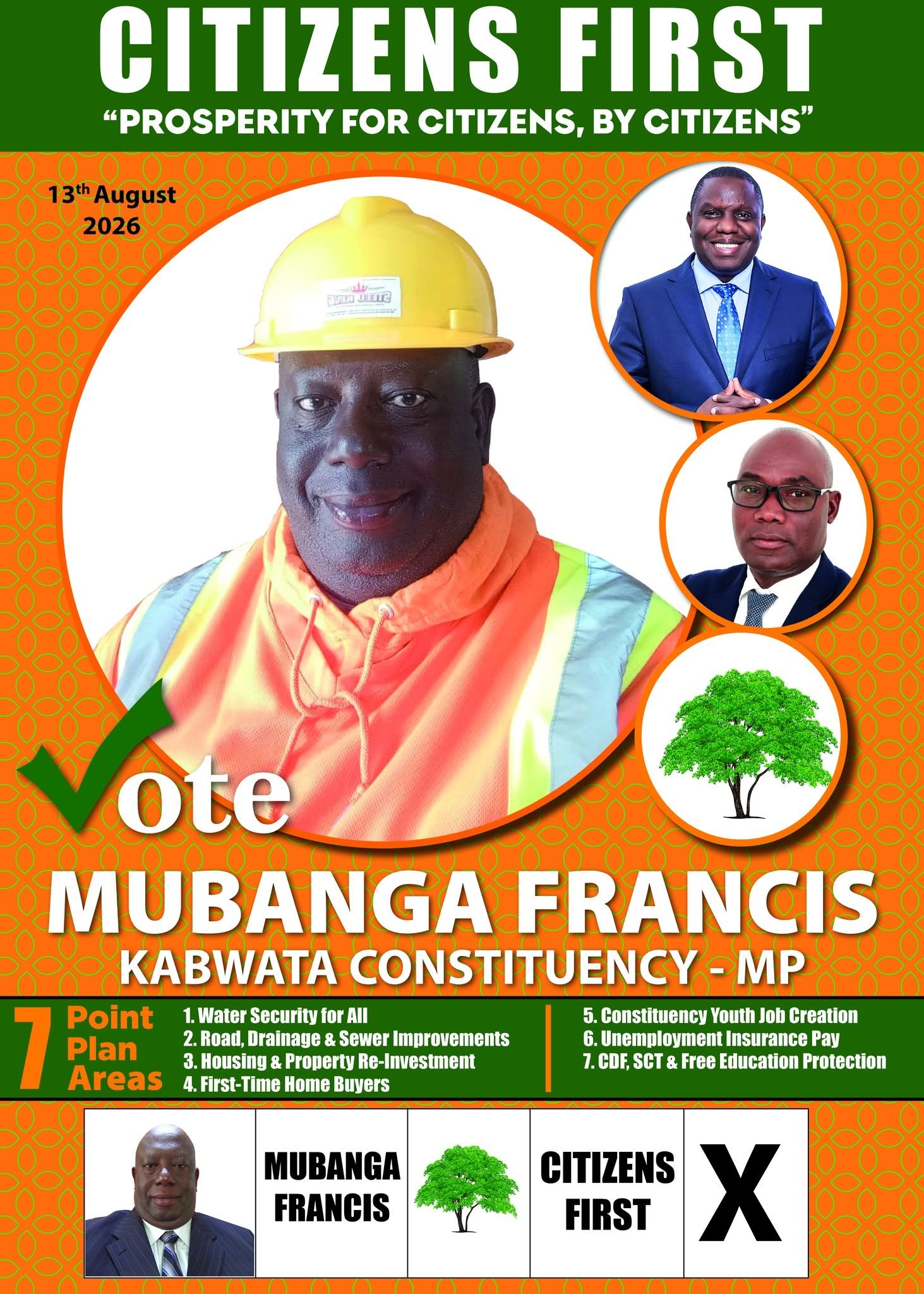 Portrait of Francis Mubanga