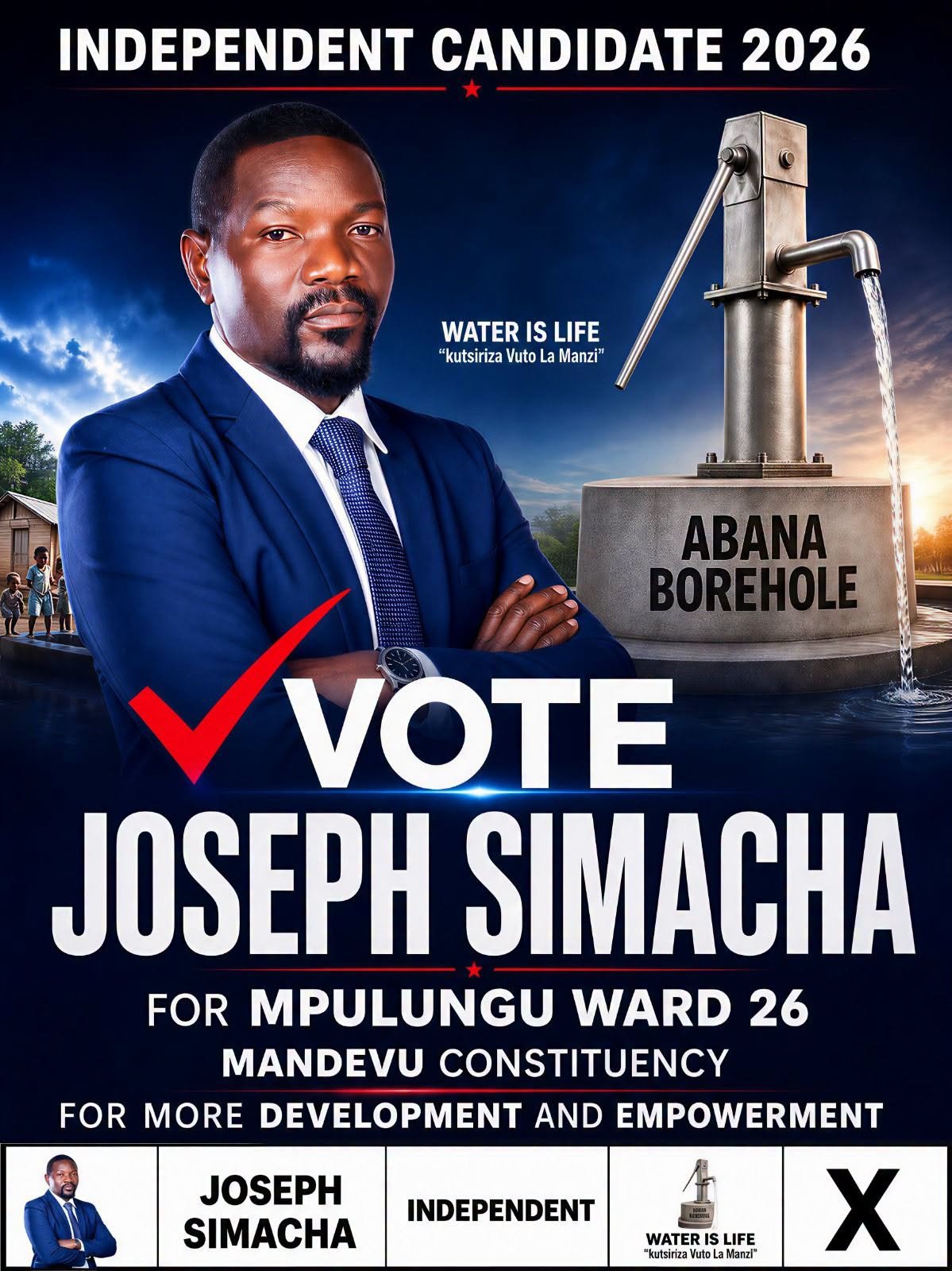 Portrait of Joseph Simacha