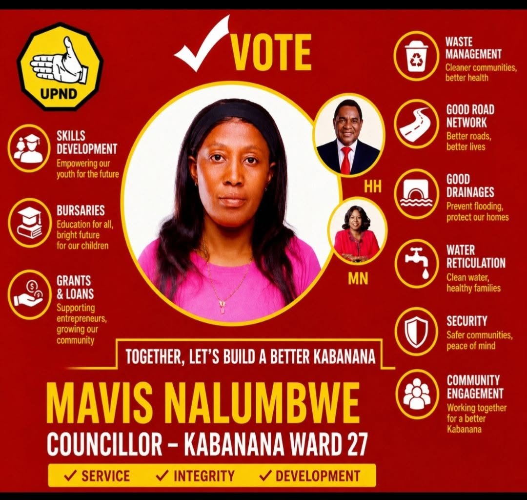 Portrait of Mervis Nalumbwe