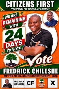 Portrait of Chileshe Fredrick