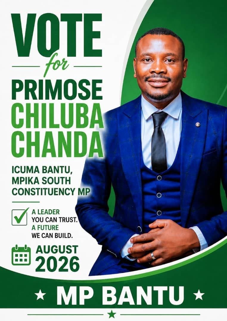 Portrait of Promise Chiluba Chanda.