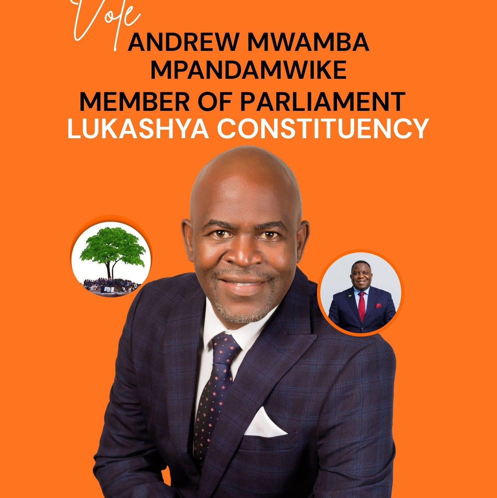 Portrait of Andrew Mpandamwike