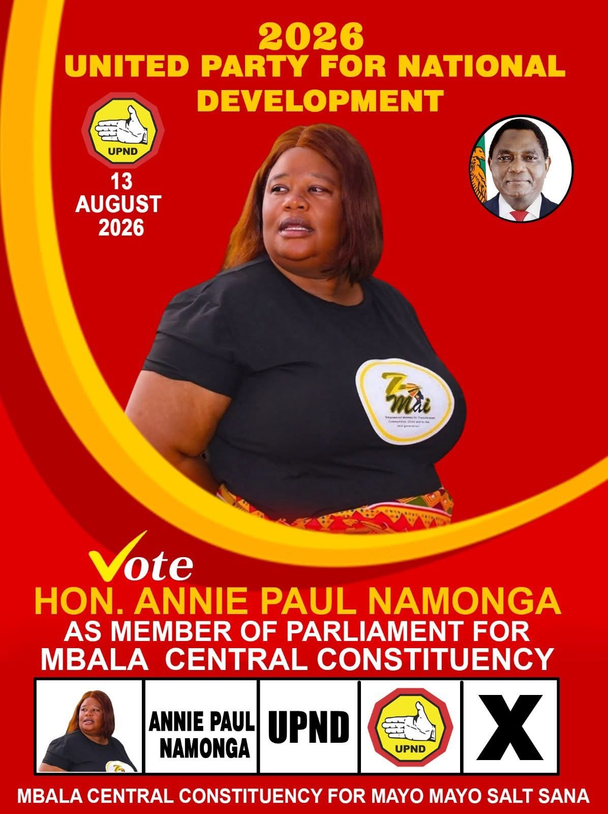 Portrait of Annie M Namonga