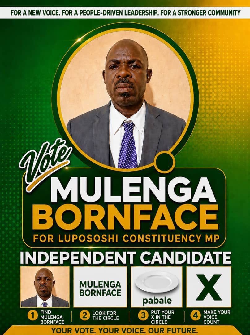 Portrait of Bornface P Mulenga