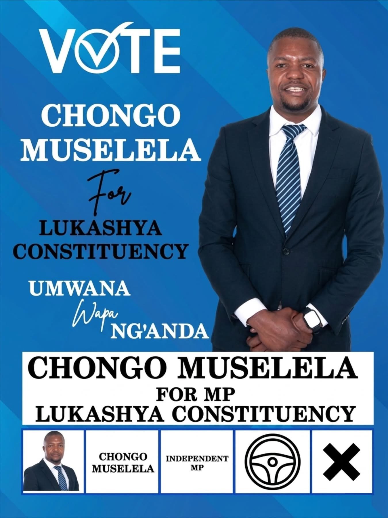 Portrait of Chongo S Muselela