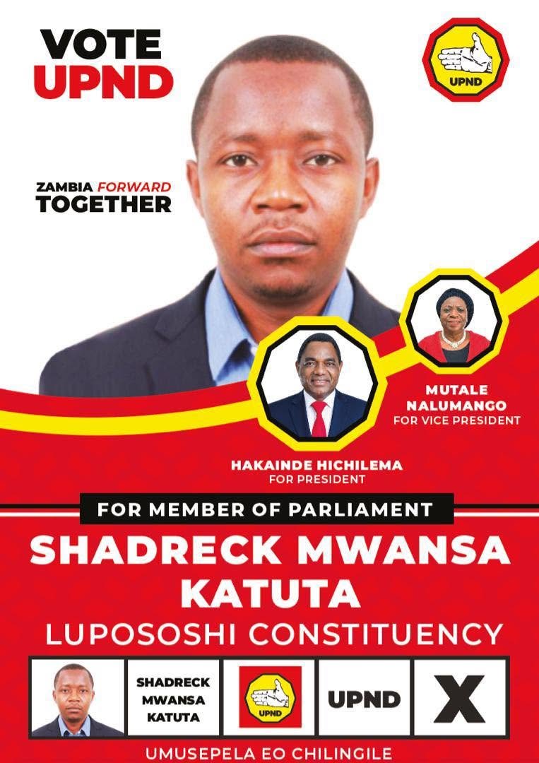 Portrait of Shadreck Mwansa