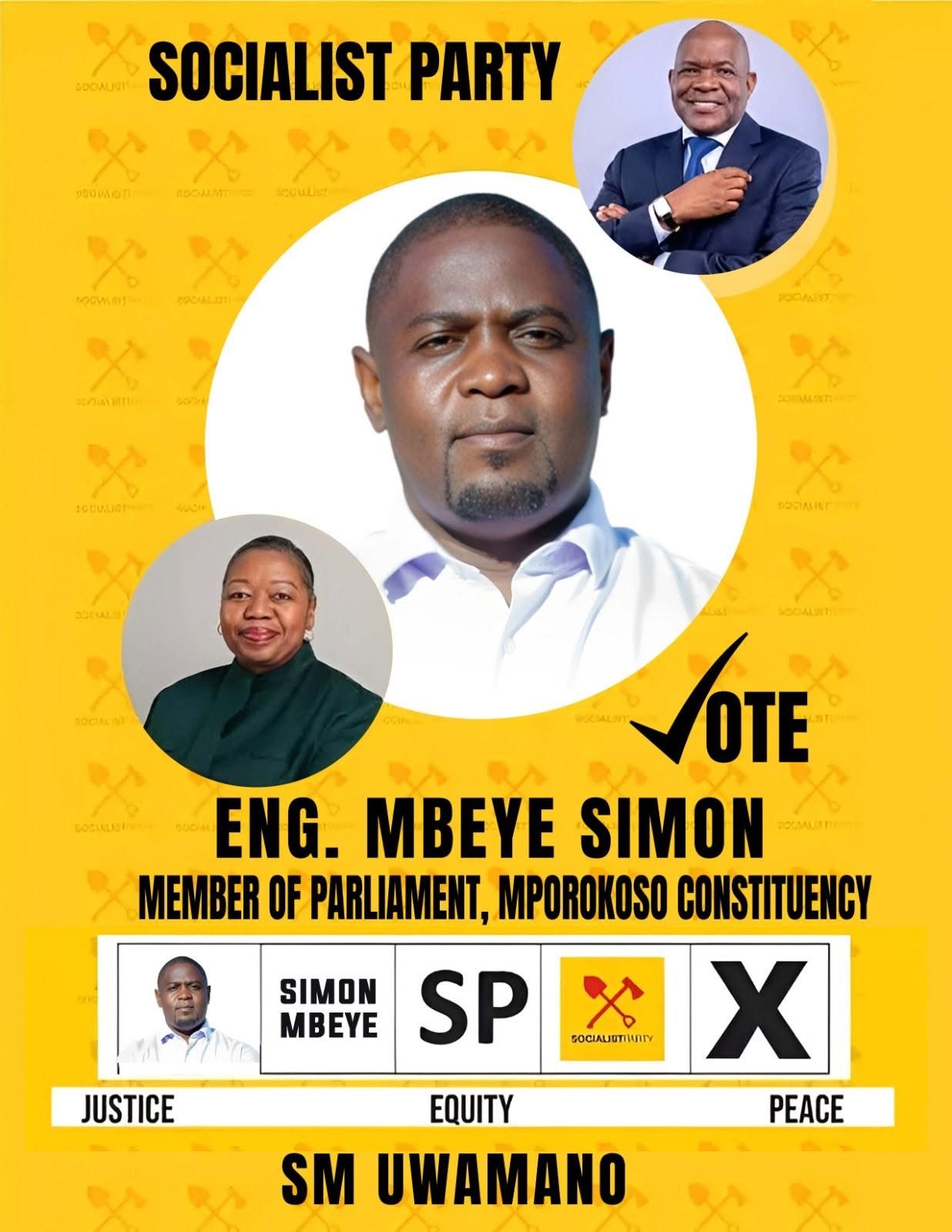 Portrait of Simon Mbeye